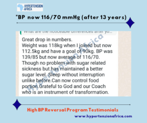 Hypertension Africa_High Blood Pressure Reversal Testimonial Screenshot8